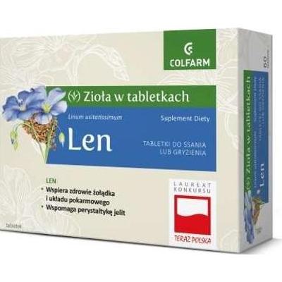 LEN x 30 tabletek do ssania