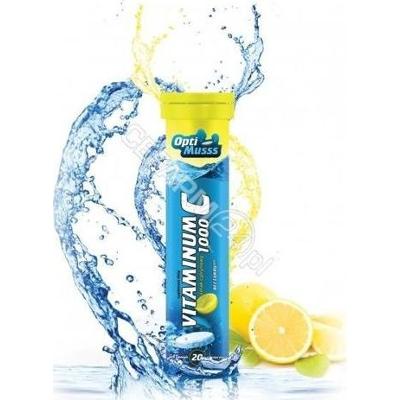 Vitaminum C 1000 OptiMusss x 20 tabletek musujących