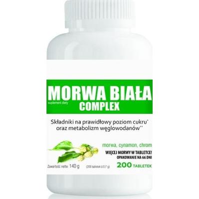 DOMOWA APTECZKA MORWA BIAŁA Complex x 200 tabletek