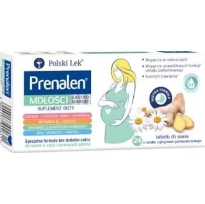 Prenalen Mdłości Gastro Komfort x 24 tabletki do ssania