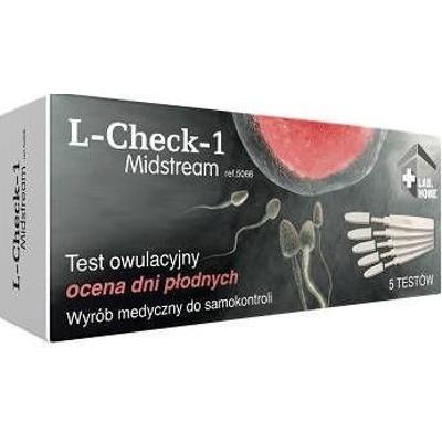 Test L-Check-1 Midstream strumieniowy owulacyjny x 5 sztuk