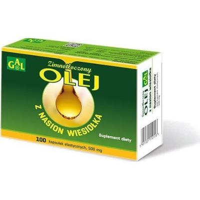 OLEJ Z NASION WIESIOŁKA x 100 kapsułek