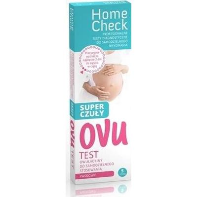 Test owulacyjny Ovu super czuły paskowy LH x 5 sztuk
