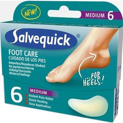 Salvequick Plastry na stopy rozmiar średni x 6 sztuk