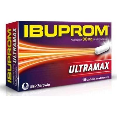 Ibuprom Ultramax 600mg x 10 tabletek