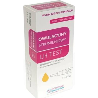 Test owulacyjny strumieniowy LH x 5 sztuk