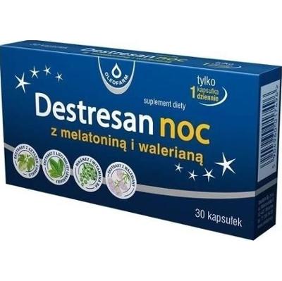 Destresan sen z melatoniną i walerianą x 30 kapsułki