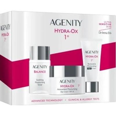 Agenity Hydra-Ox 1° Zestaw krem na dzień 50ml + krem na noc 25ml + tonik 50ml