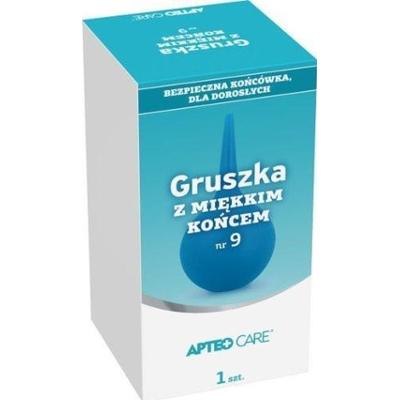 APTEO CARE Gruszka z miękkim końcem nr 9 x 1 sztuka