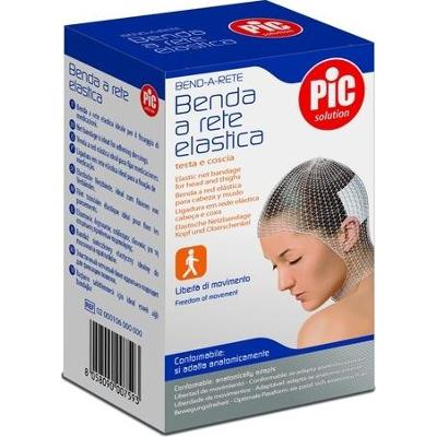 PIC Benda elastyczna siatka opatrunkowa na głowę i udo x 1 sztuka