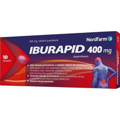 Iburapid 400mg x 10 tabletek