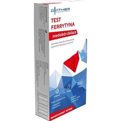 Test Ferrytyna niedobór żelaza x 1 sztuka