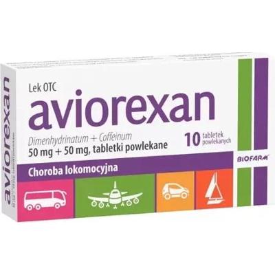 Aviorexan 50mg + 50mg x 10 tabletek