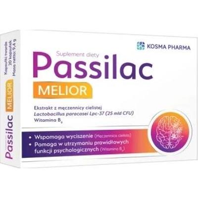 Passilac Melior x 20 kapsułek