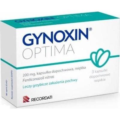 Gynoxin Optima 0,2g x 3 kapsułki dopochwowe