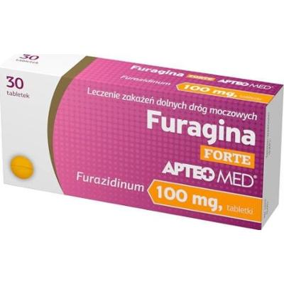 Apteo Med Furagina Forte 0,1g x 30 tabletek