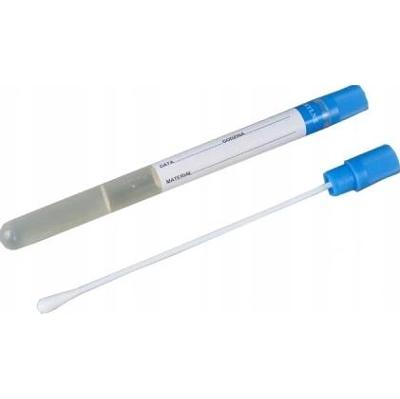 Wymazówka Sterylna z Podłożem Amies x 1 sztuka