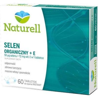Selen organiczny + E x 60 tabletek do ssania