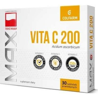 VITAMINUM C 200mg x 30 tabletek