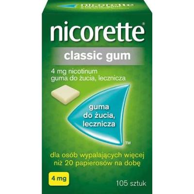 NICORETTE Classic 4mg x 105 gum