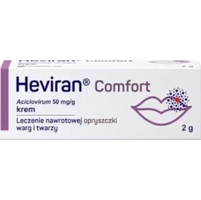 Heviran Comfort krem 50 mg/g 2g