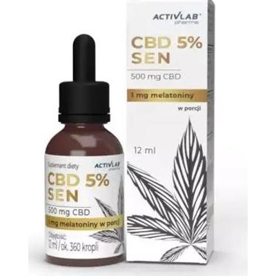 CBD 5% Sen z melatoniną krople 12ml