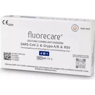 Test antygenowy Combo FLUORECARE Grypa A/B + COVID-19 + RSV x 1 sztuka