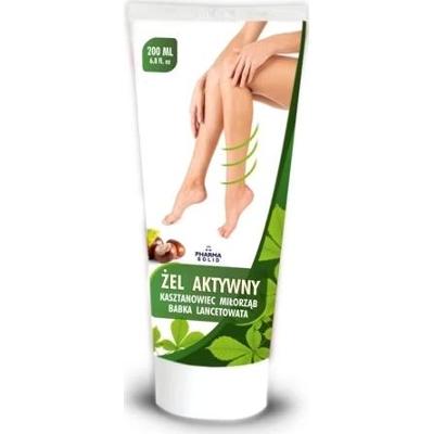 Żel aktywny kasztanowiec, miłorząb, babka lancetowata 200ml