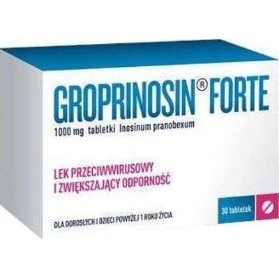 Groprinosin Forte 1g x 30 tabletek