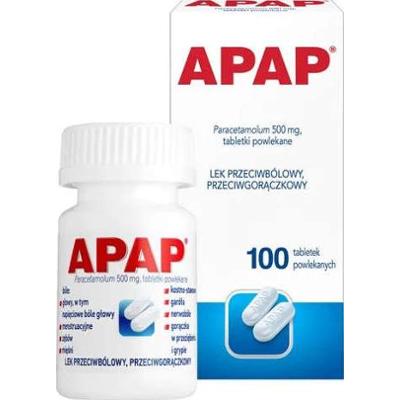 APAP 0,5 x 100 tabletek