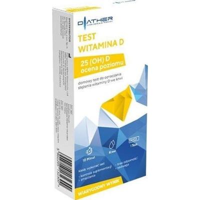 Test Witamina D 25(OH) ocena poziomu x 1 sztuka