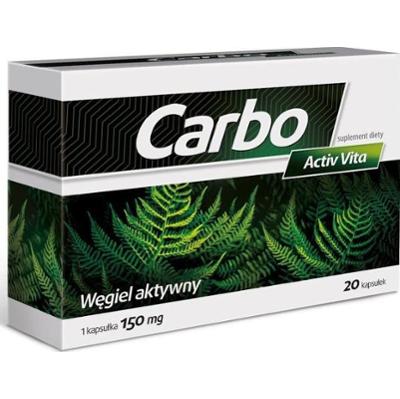Carbo Activ Vita x 20 kapsułek