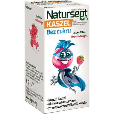 Natursept Med Kaszel lizaki bez cukru x 6 sztuk