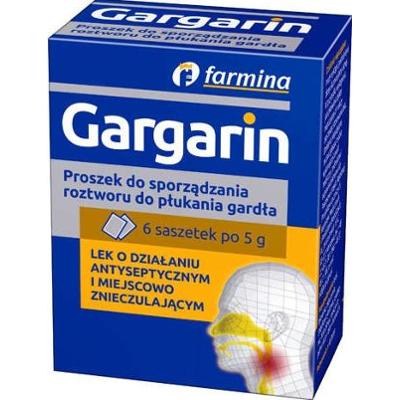 GARGARIN 5g x 6 saszetek