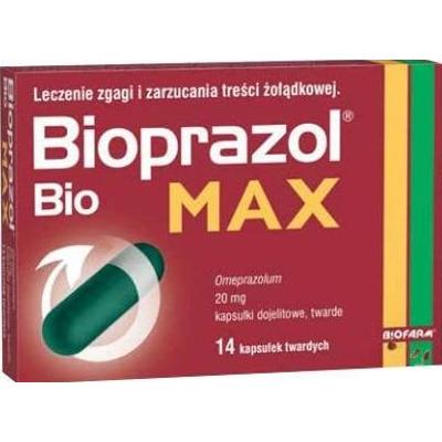 BIOPRAZOL BIO MAX 20mg x 14 kapsułek
