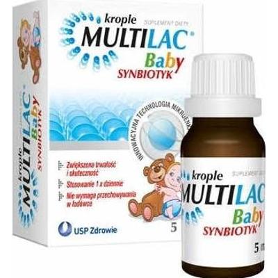 Multilac Baby Synbiotyk krople 5ml