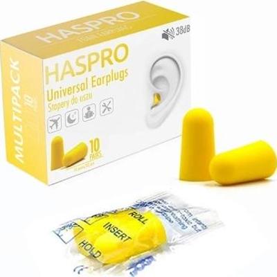Haspro Multi10 Stopery do uszu żółte x 10 par