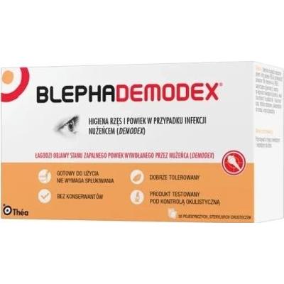 Blephademodex Chusteczki do higieny powiek x 30 sztuk