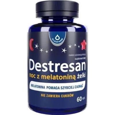 Destresan noc z melatoniną żelki x 60 sztuk