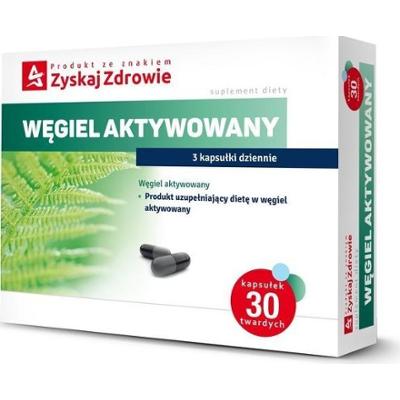 Węgiel aktywowany x 30 kapsułek
