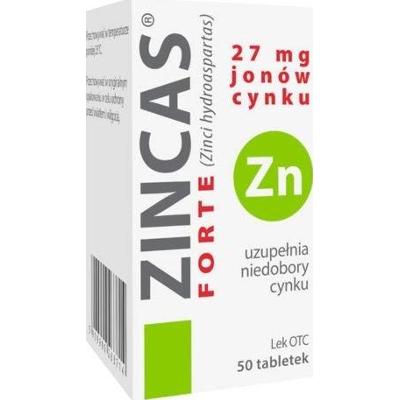 Zincas forte x 50 tabletek