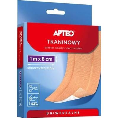APTEO CARE Plaster tkaninowy cielisty 1m x 8cm