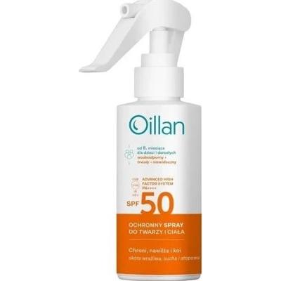 OILLAN SUN Dermo-spray przeciwsłoneczny do twarzy i ciała SPF50+ 125ml