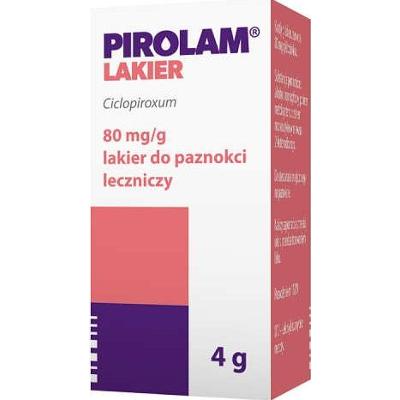 Pirolam lakier do paznokci 0,08g/g 4g