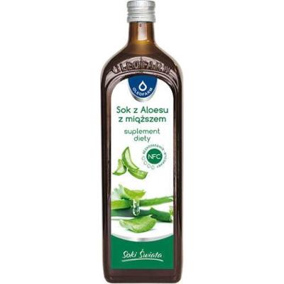 Sok z aloesu z miąższem 1000ml