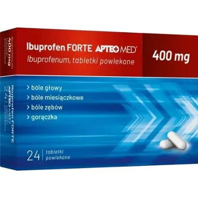 Ibuprofen Forte Apteo Med 400mg x 24 tabletki