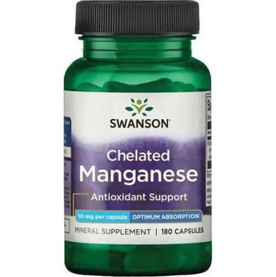SWANSON Albion Chelat Manganu 10mg x 180 kapsułek