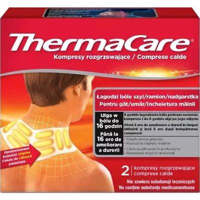 ThermaCare Kompresy rozgrzewające na szyję ramiona nadgarstki x 2 sztuki