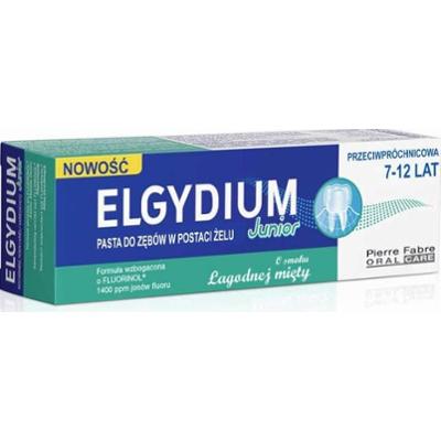 ELGYDIUM Junior Pasta do zębów Łagodna mięta 7-12 lat 50ml