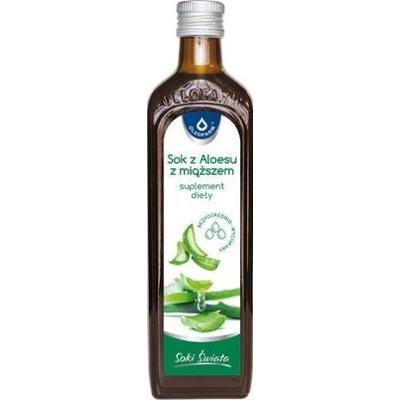 Aloes sok z aloesu z miąższem 500ml